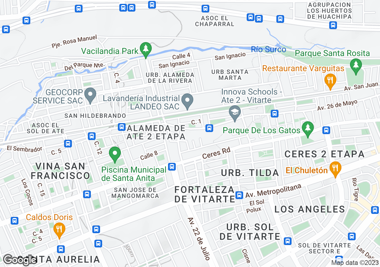 Terreno en venta en Vitarte