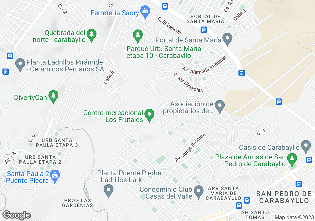 Terreno en venta en Carabayllo