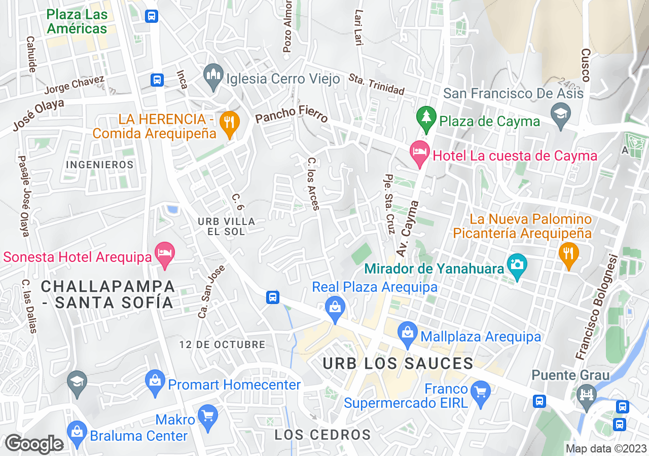 Terreno en venta en Cayma
