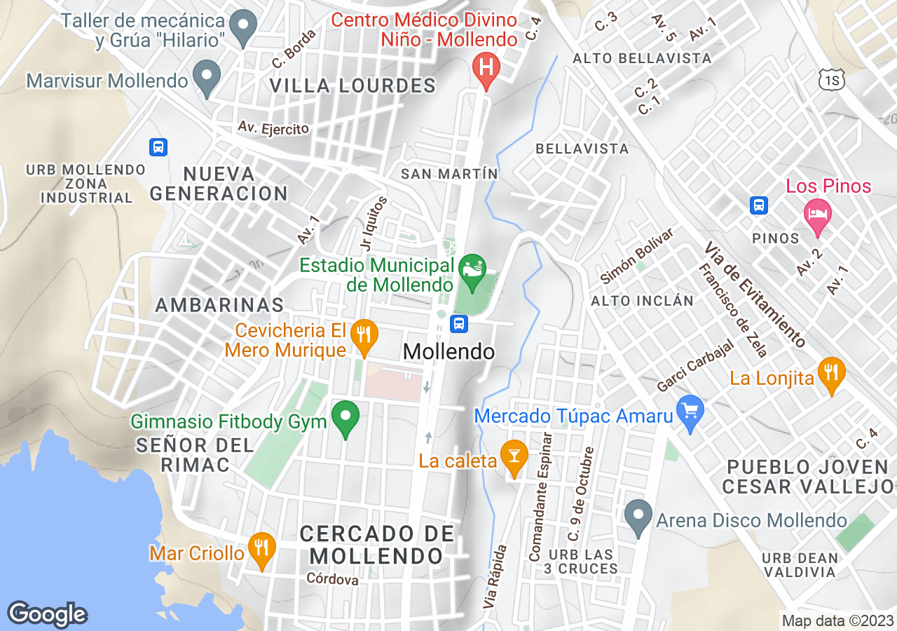 Terreno en venta en Mollendo