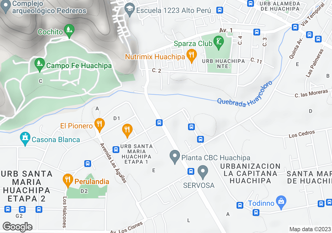 Terreno en venta en Lurigancho