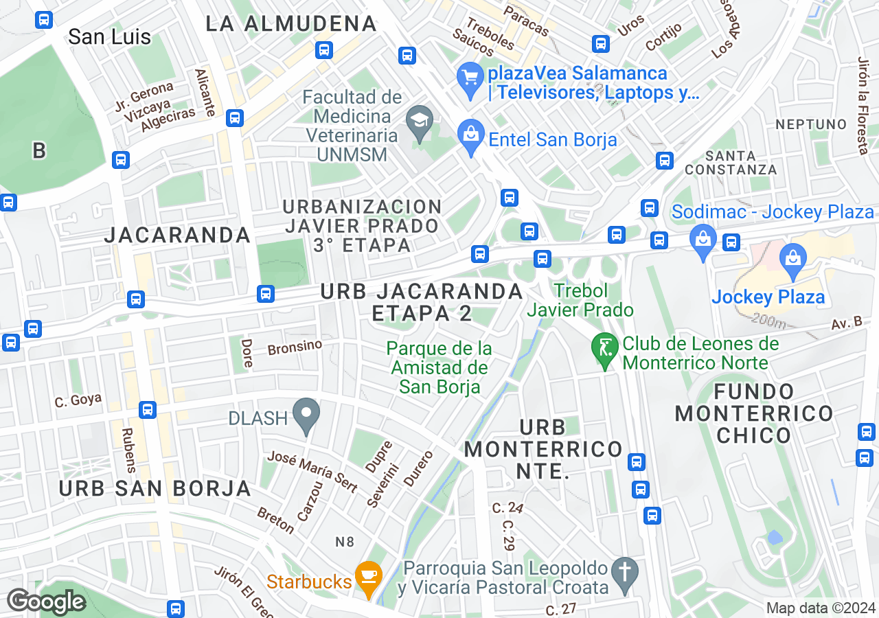 Departamento en venta en San Borja