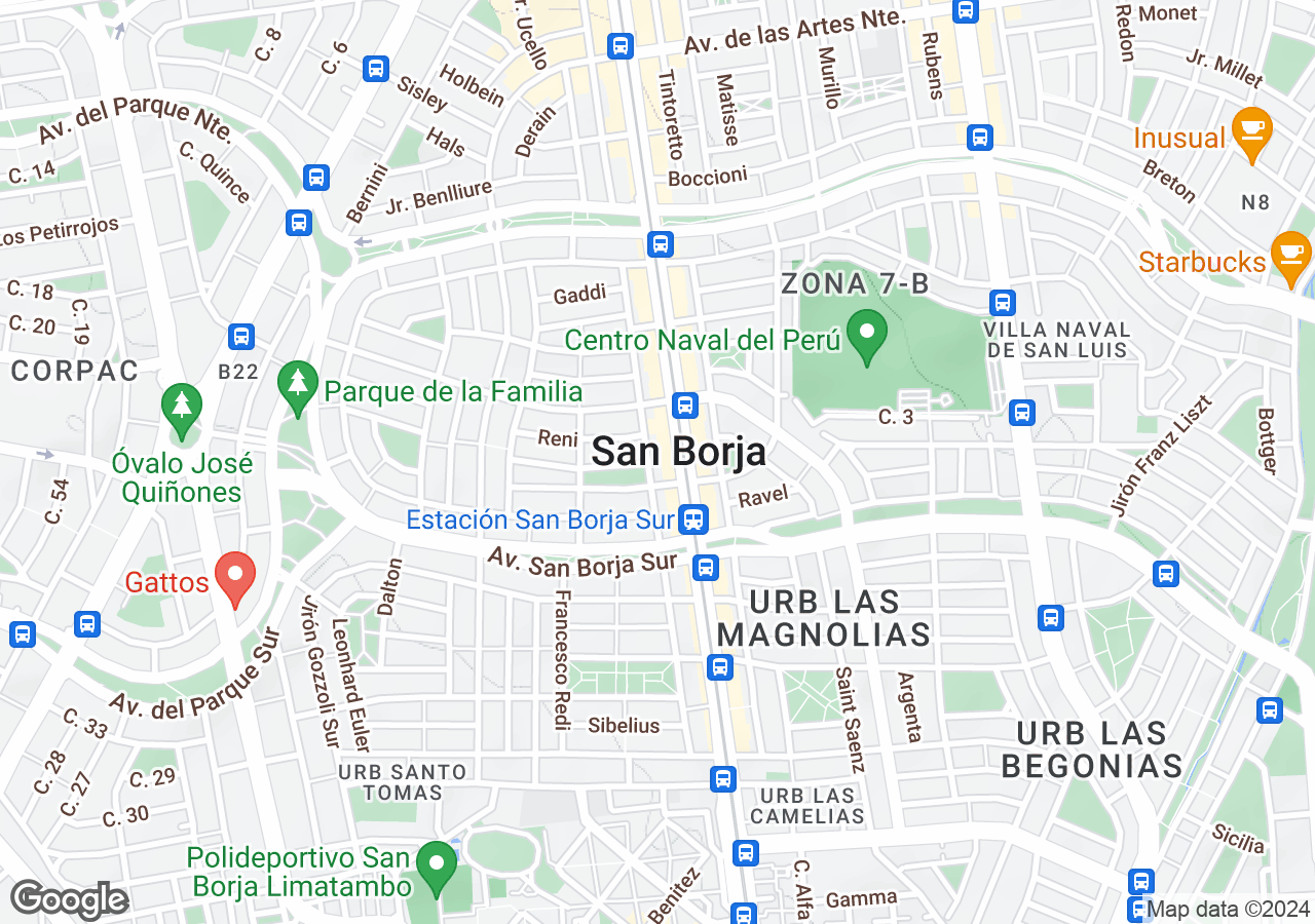 Departamento en venta en San Borja