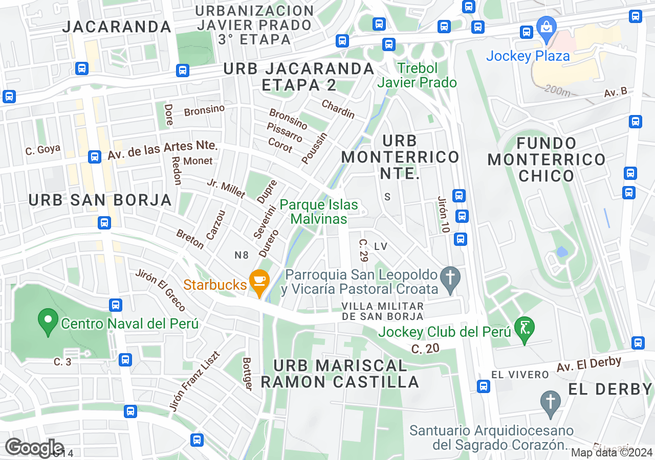 Departamento en venta en San Borja