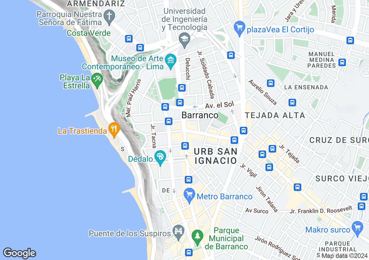 Departamento en alquiler en Barranco