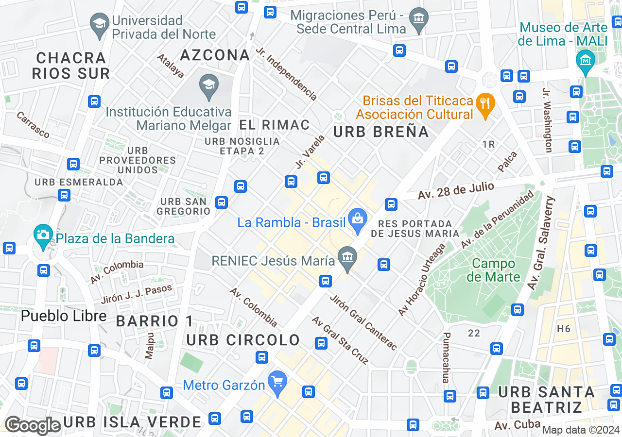 Terreno Comercial en venta en Breña