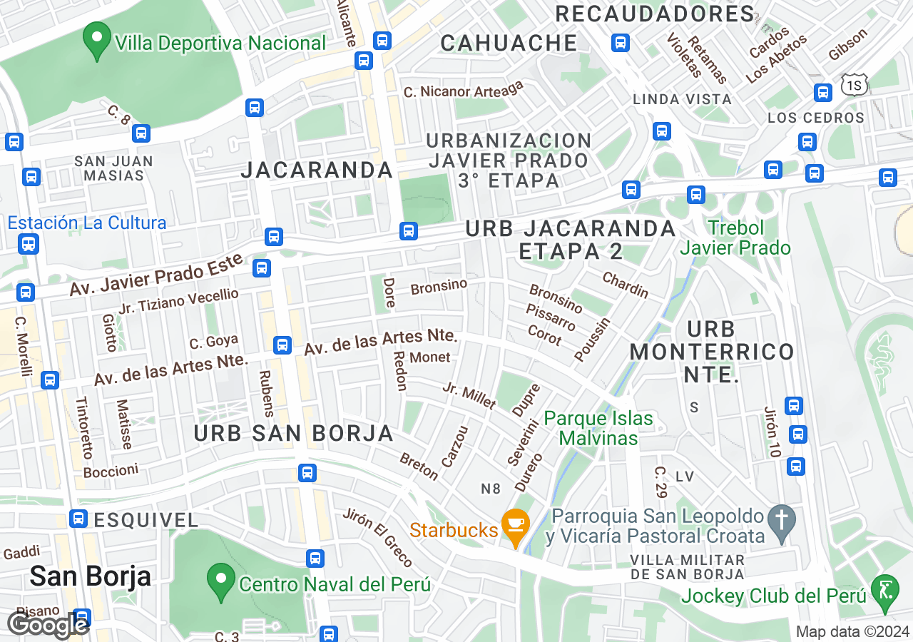 Departamento en venta en San Borja