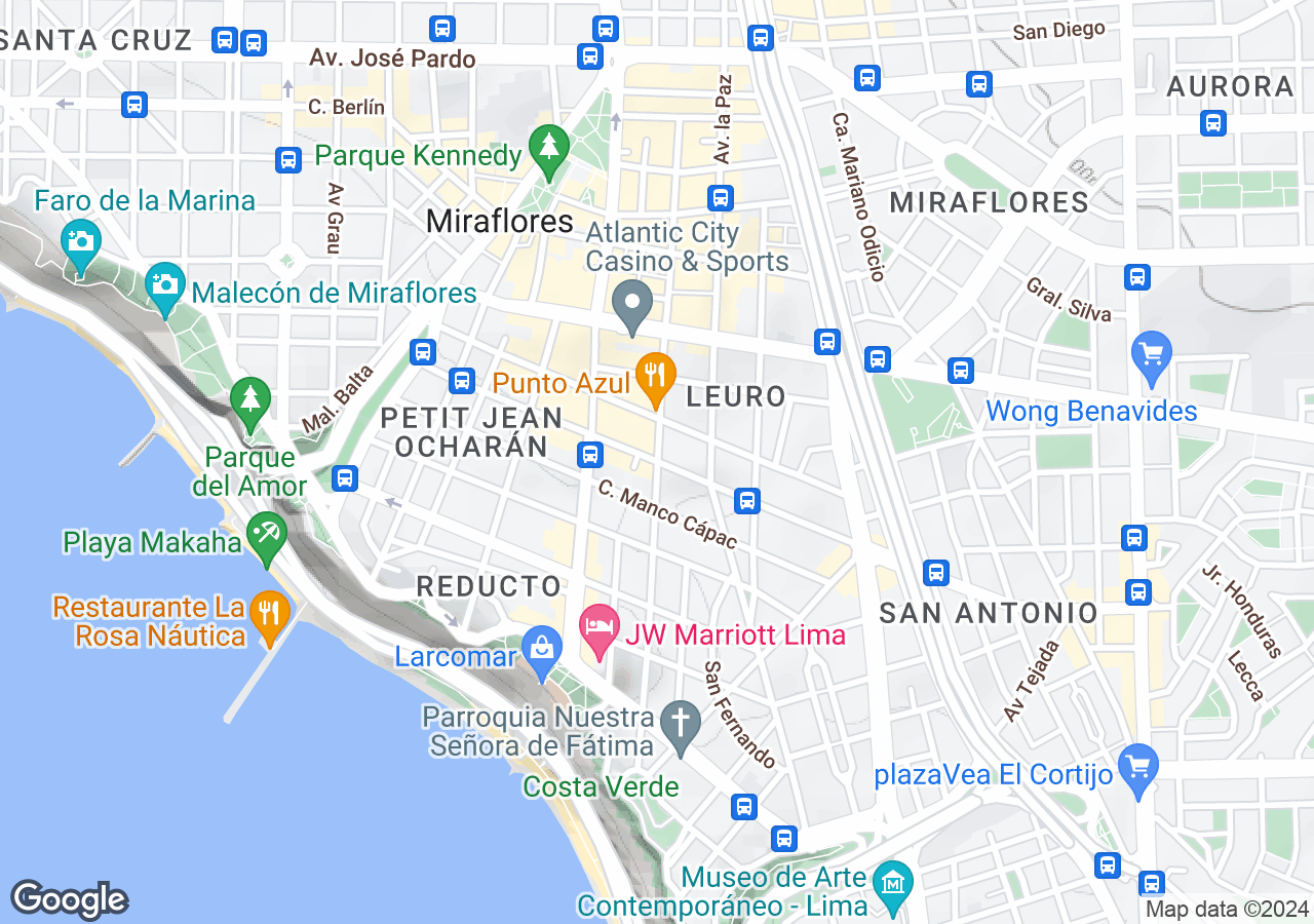 Departamento en alquiler en Miraflores