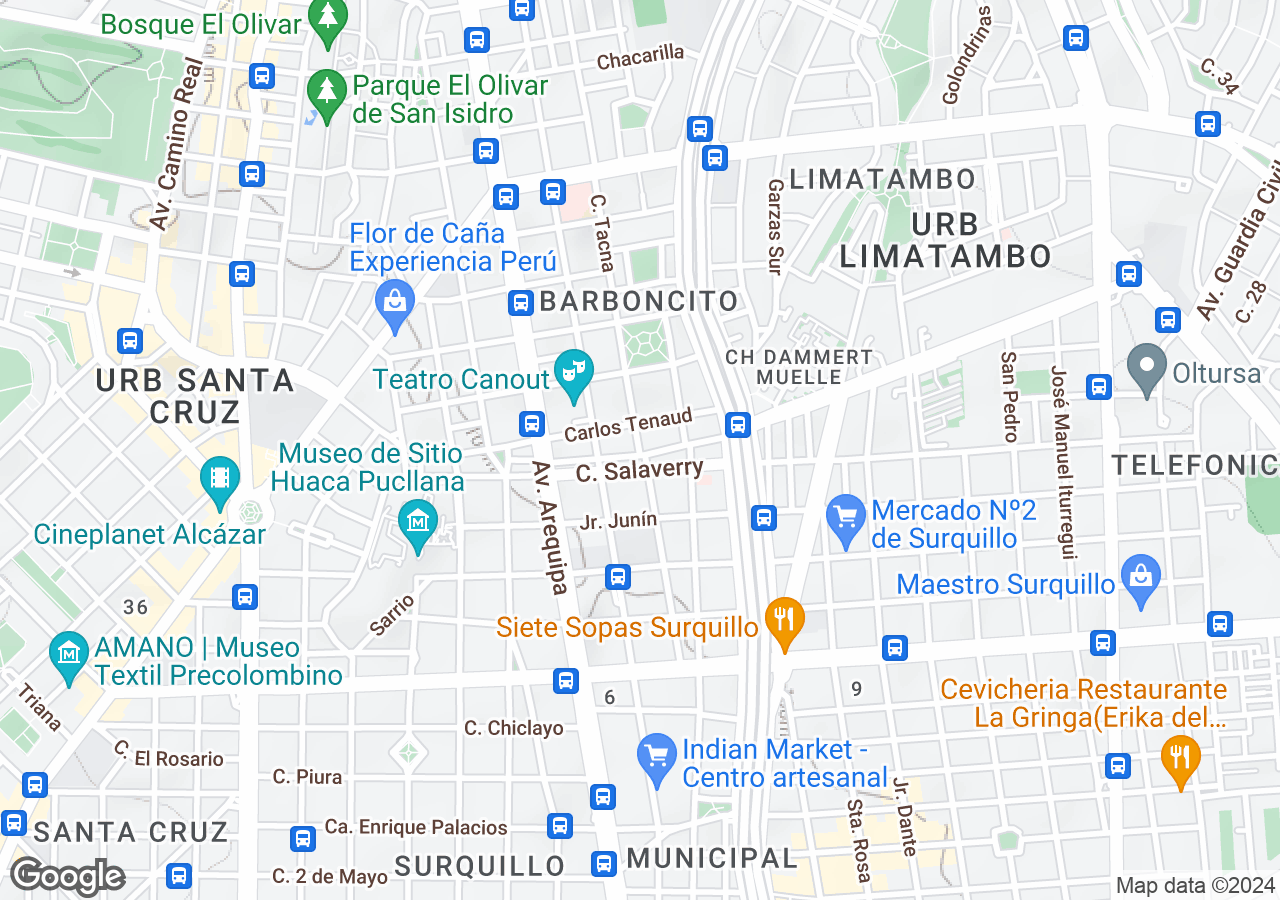Departamento en alquiler en Miraflores