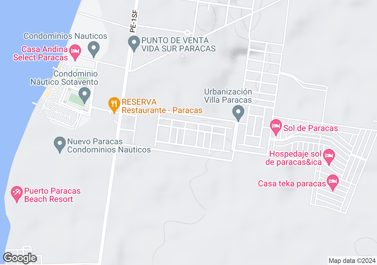 Terreno en venta en Paracas