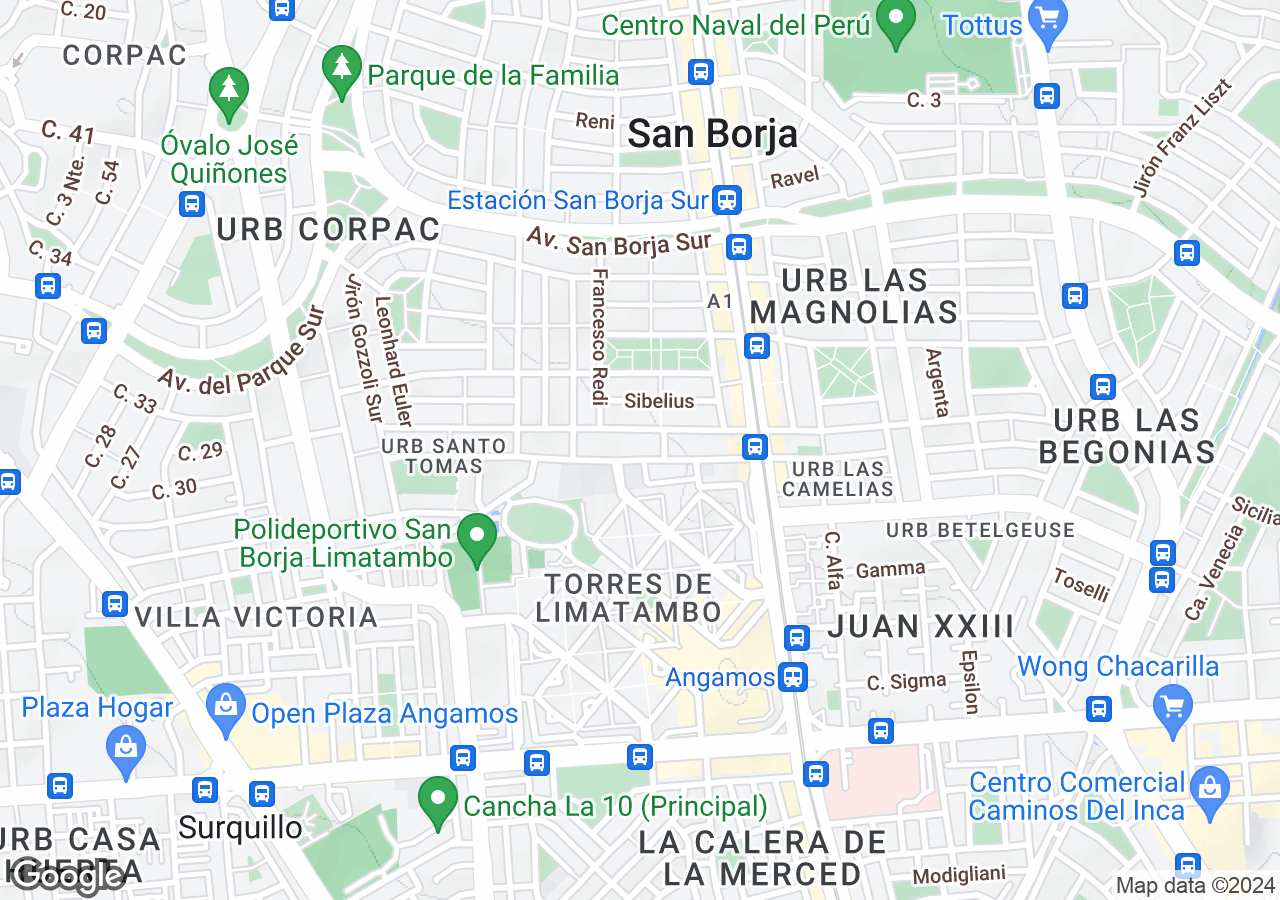 Departamento en venta en San Borja