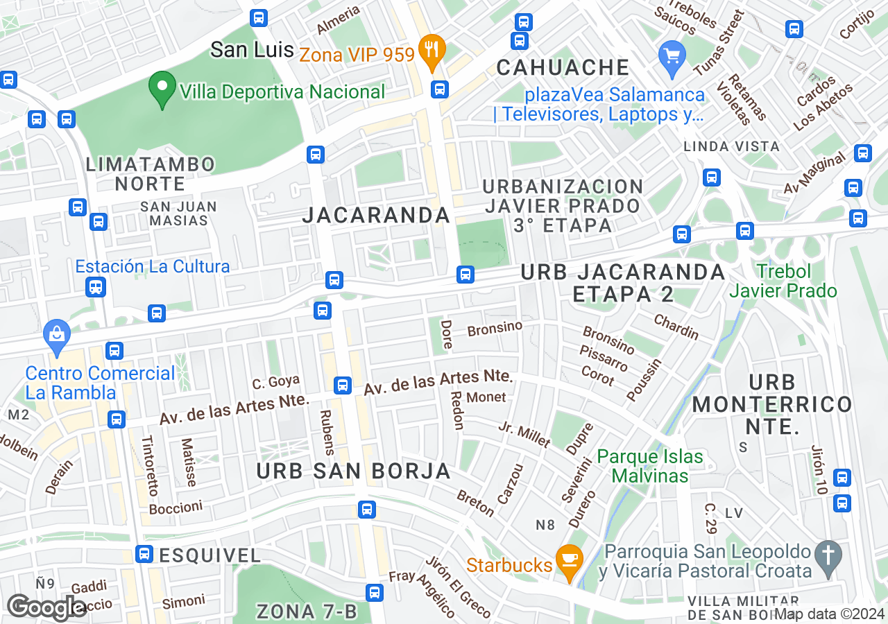 Departamento en venta en San Borja