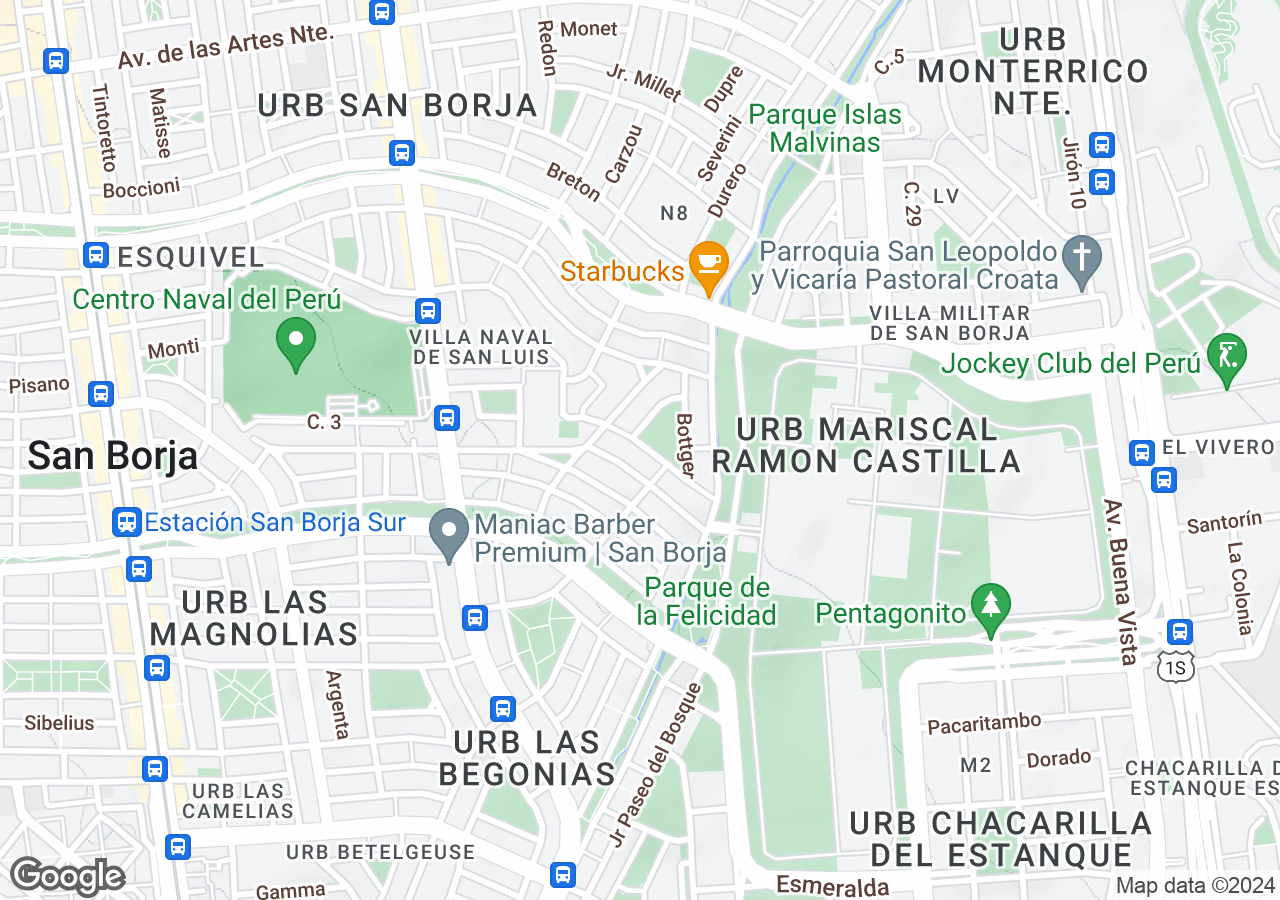 Departamento en venta en San Borja