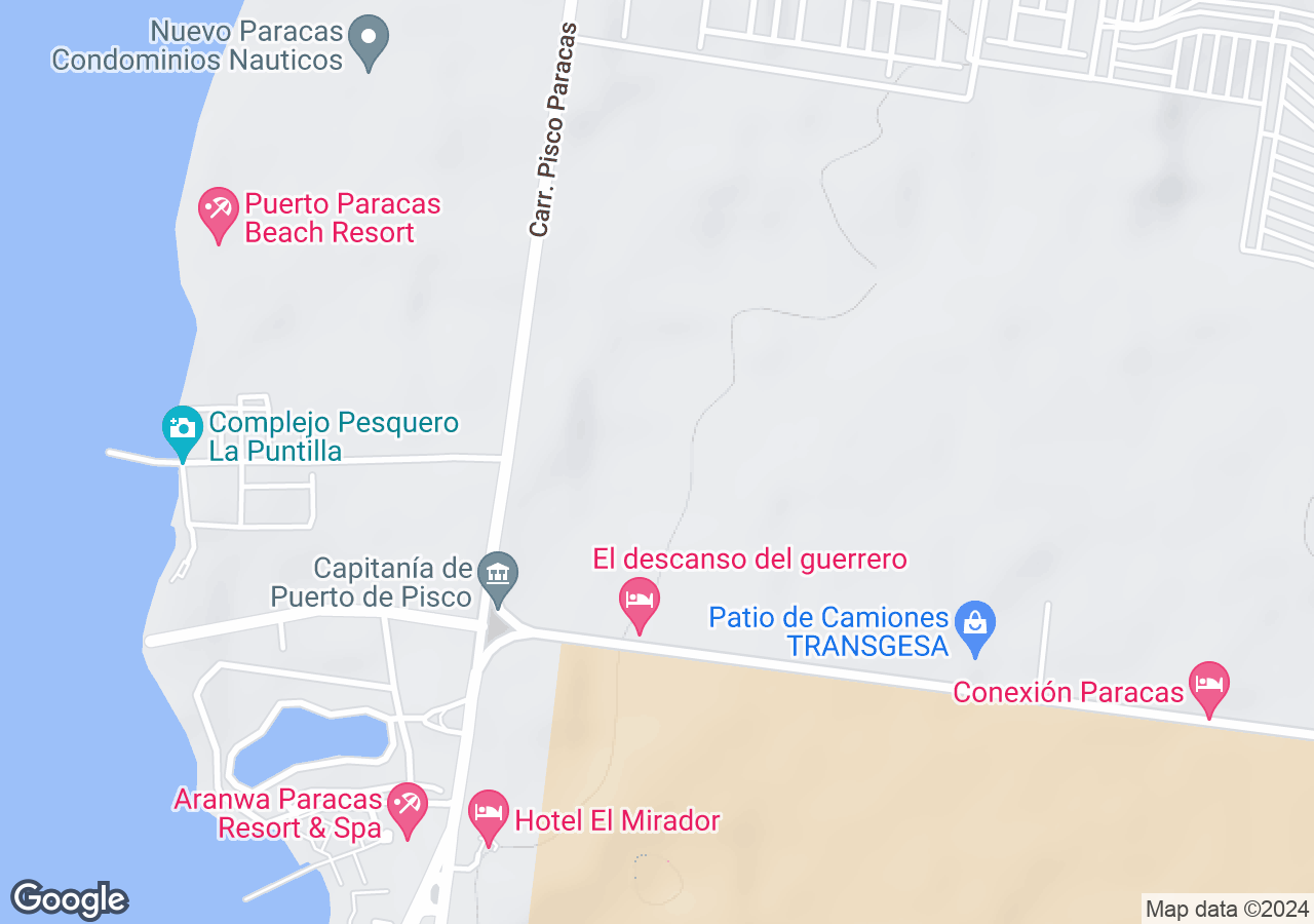 Terreno Comercial en venta en Paracas