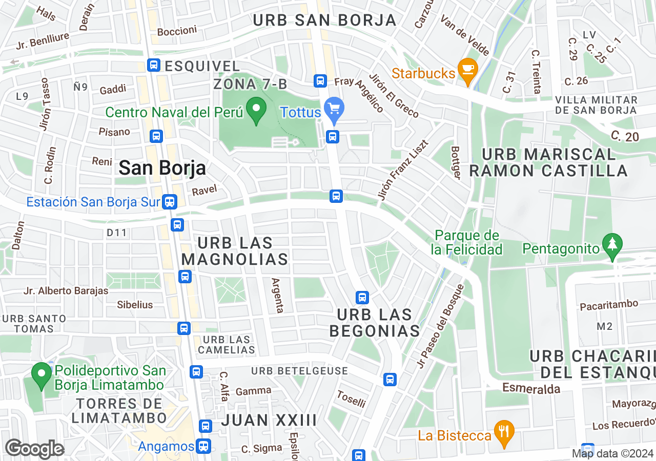 Departamento en venta en San Borja