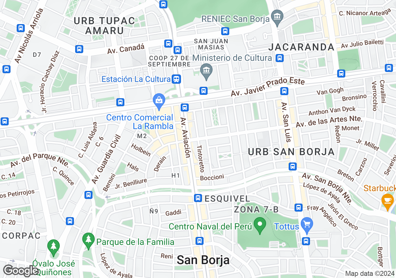 Departamento en venta en San Borja