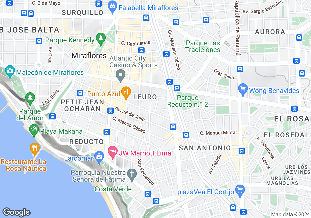 Departamento en venta en Miraflores