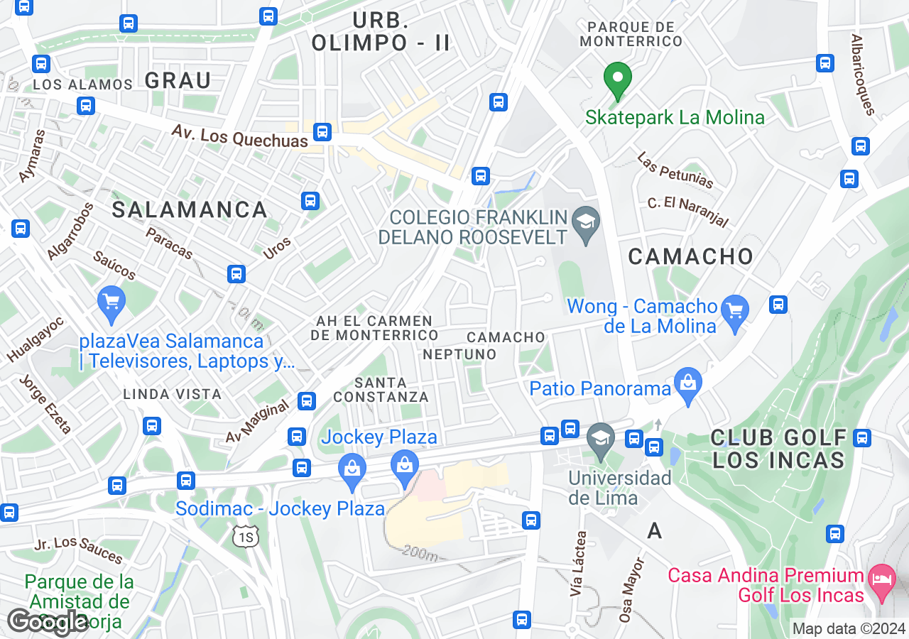 Departamento en alquiler en Santiago De Surco