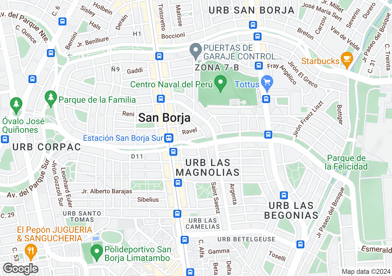 Departamento en venta en San Borja