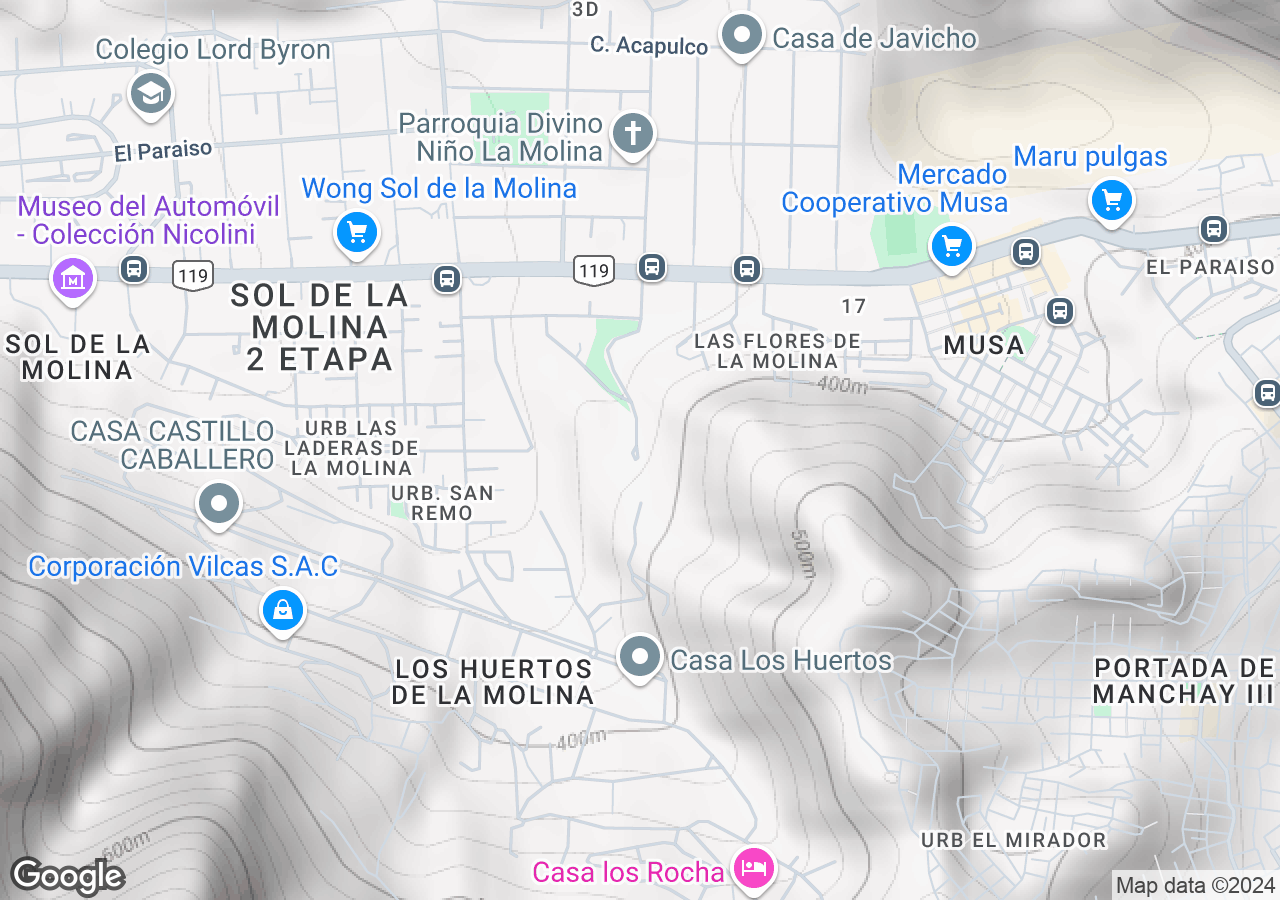 Terreno en venta en La Molina