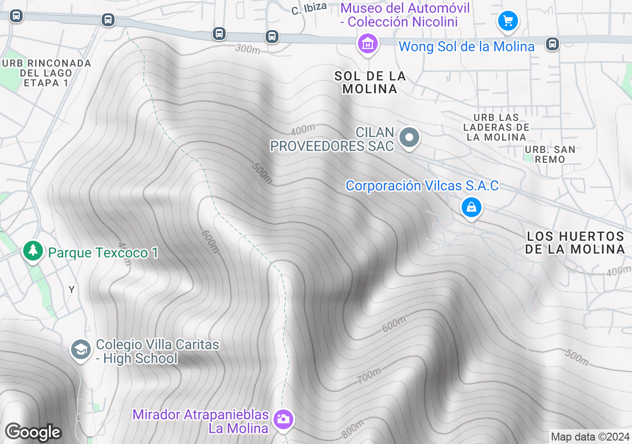 Terreno en venta en La Molina